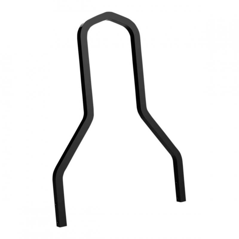 Sissybar Drag Specialities carré noir 279 mm HD FLHX 1690 Street Glid