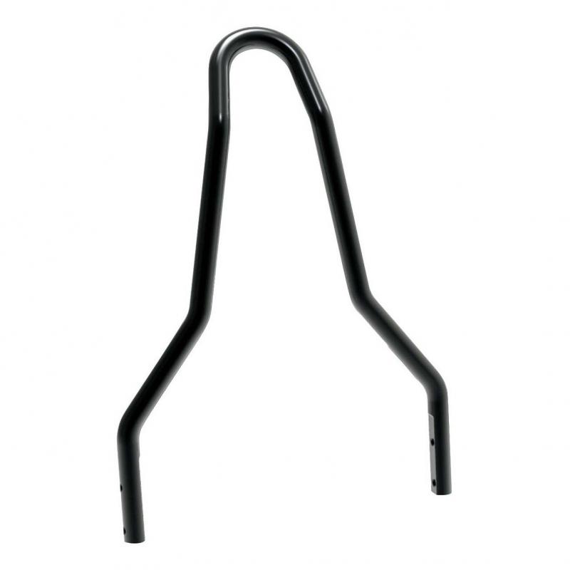 Sissybar Drag Specialities rond noir 351 mm HD FXFB 1745 Softail Fat B