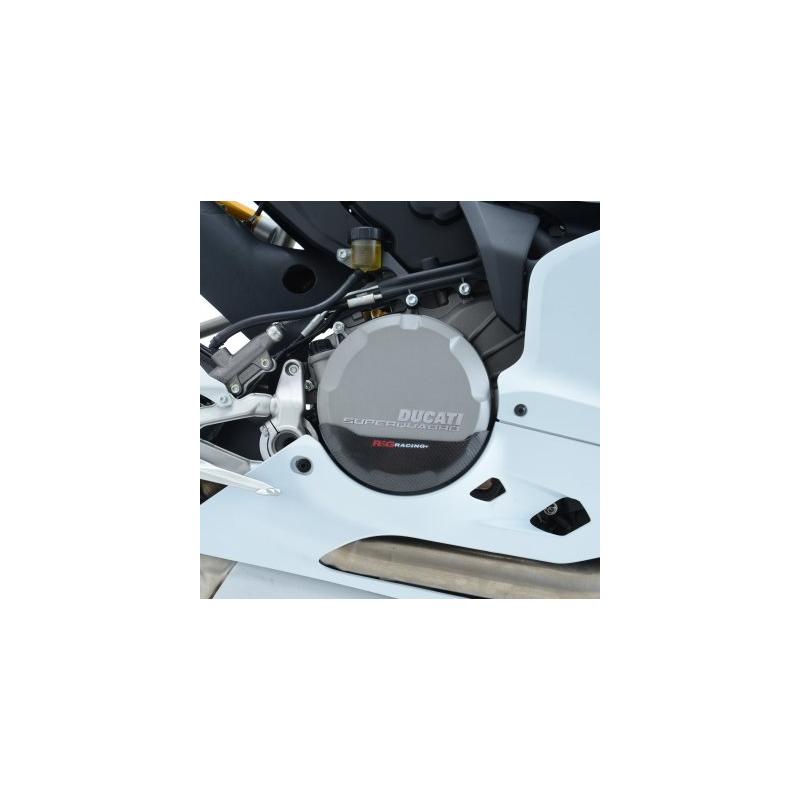 Slider moteur droit R&G Racing carbone Ducati Panigale 1299 15-17
