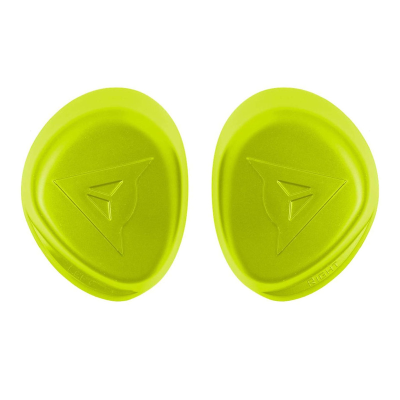Sliders de coudes Dainese Pista jaune fluo