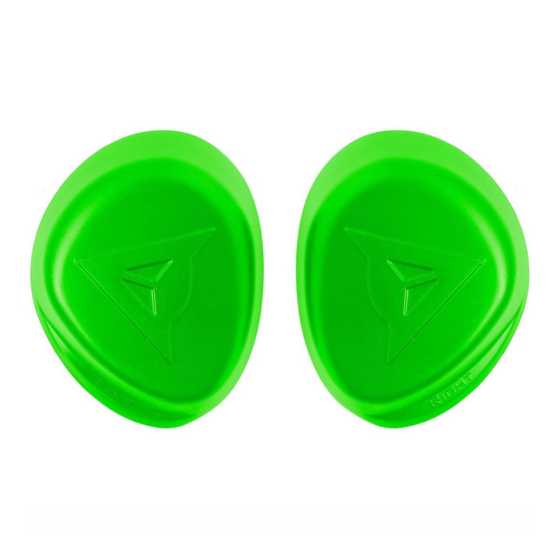 Sliders de coudes Dainese Pista vert fluo
