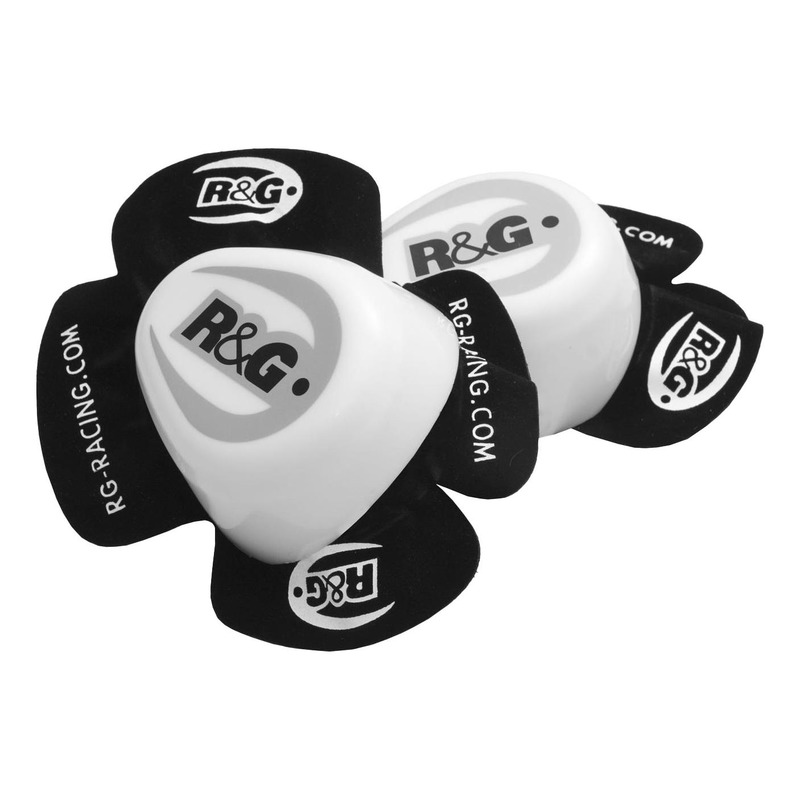 Sliders de genoux R&G Racing Aero blancs
