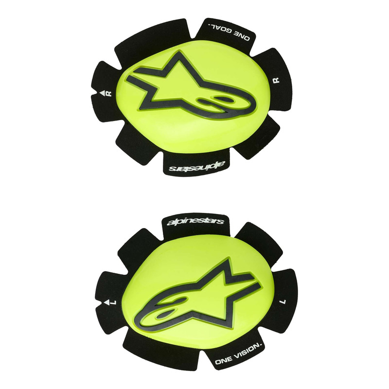 Sliders genoux Alpinestars GP Plus yellow fluo/black