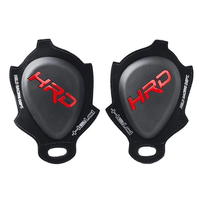 Sliders genoux Held Action noir/rouge