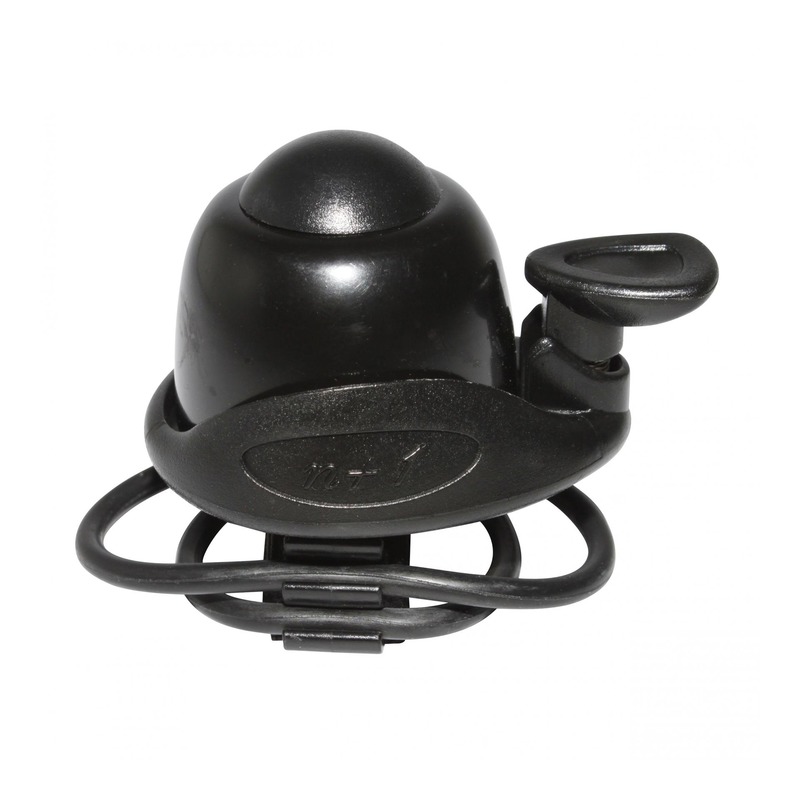 Sonnette vélo ping Newton noir