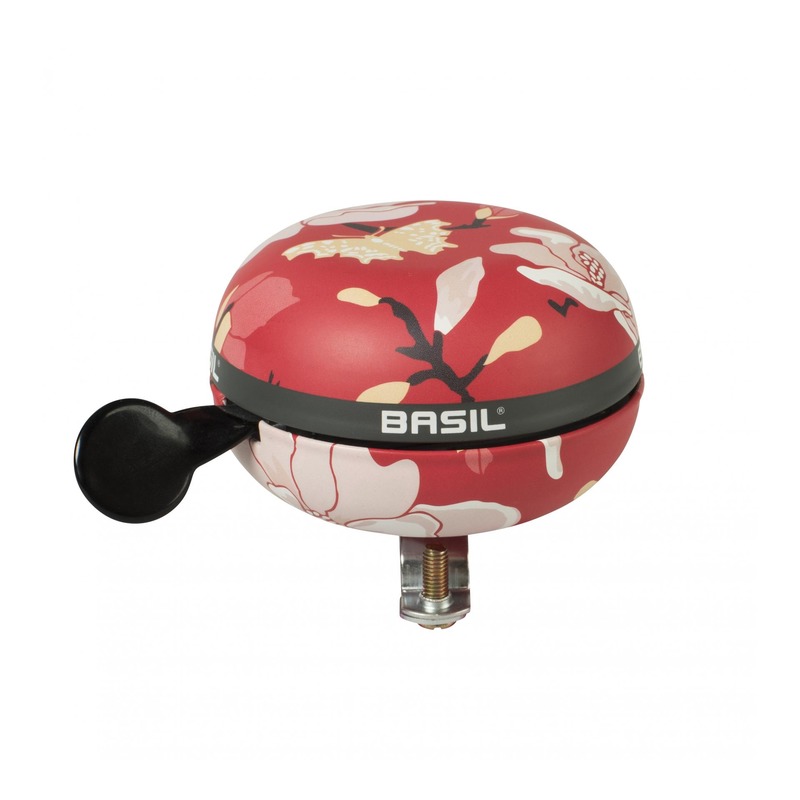 Sonnette vélo timbre Basil Magnolia Poppy
