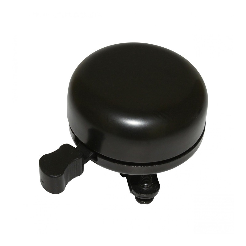 Sonnette vélo timbre Newton noir