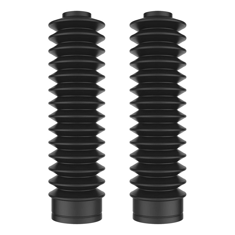 Soufflets de Fourche POLISPORT Noirs – 215mm x Ø 28mm x Ø 55mm