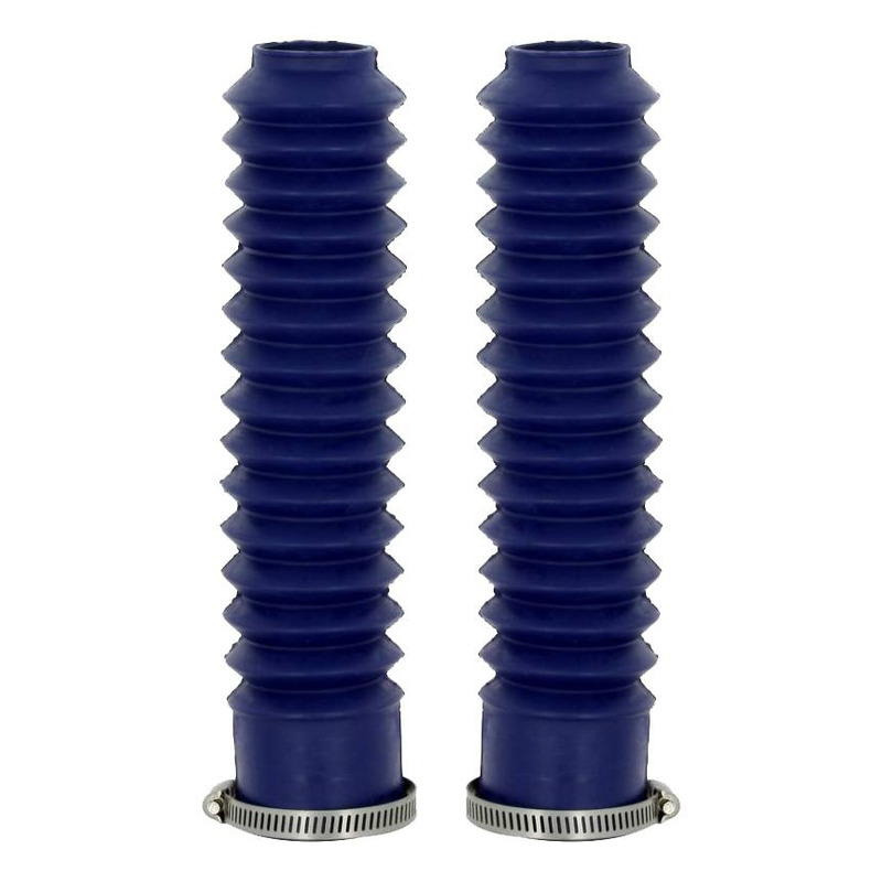 Soufflets de fourches PVC bleu L: 240mm Ø32mm à 48mm