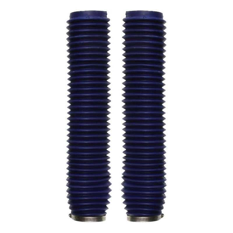Soufflets de fourches PVC bleu L: 370mm Ø43mm à 59mm