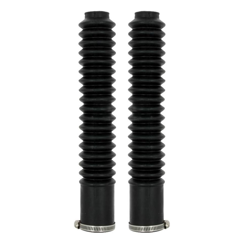 Soufflets de fourches PVC noir L: 340mm Ø33mm à 50mm
