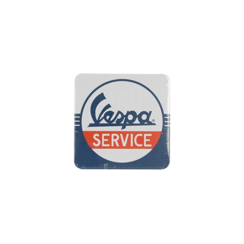 Sous-verre Vespa en tôle Vespa Service