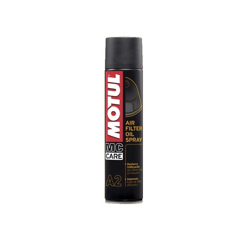 Spray lubrifiant filtre à air Motul A2 Air Filter Oil Spray 400ml
