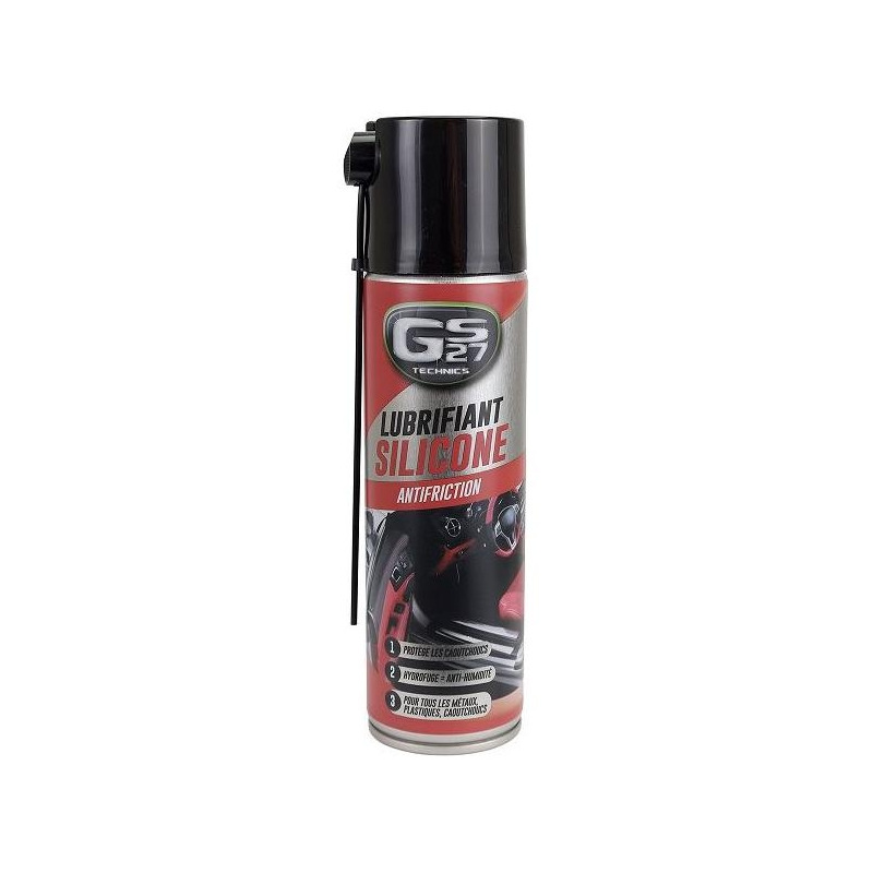 Spray lubrifiant silicone 250 ml GS27