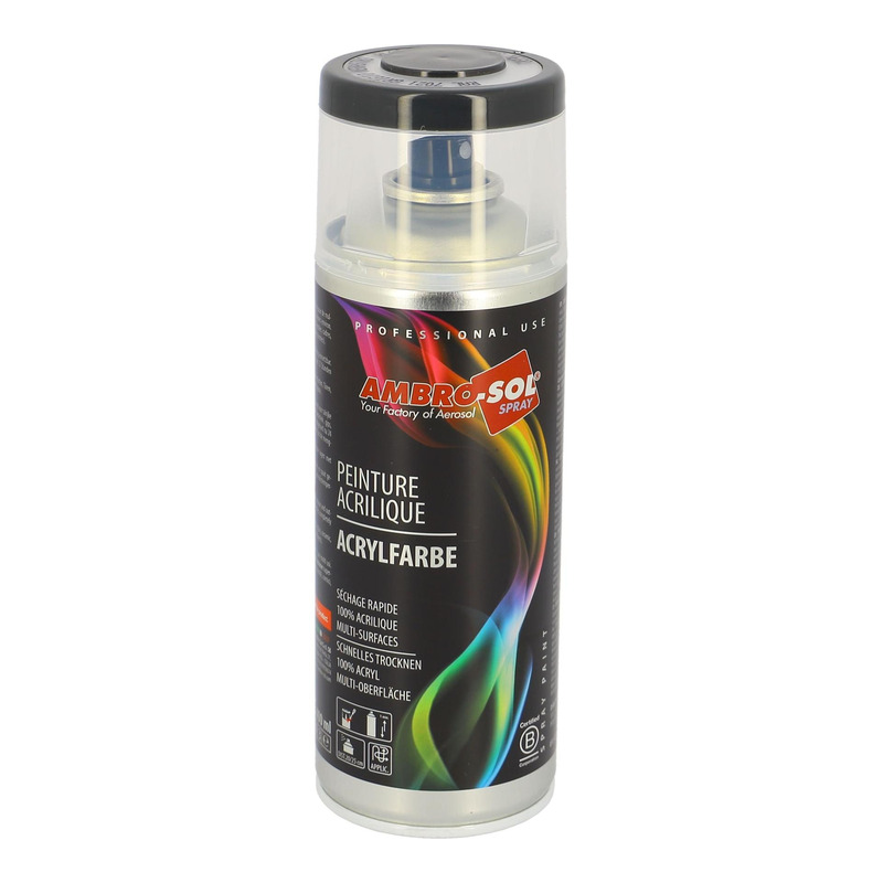 Spray peinture Ambro-Sol ral 7021 gris noir 400ml