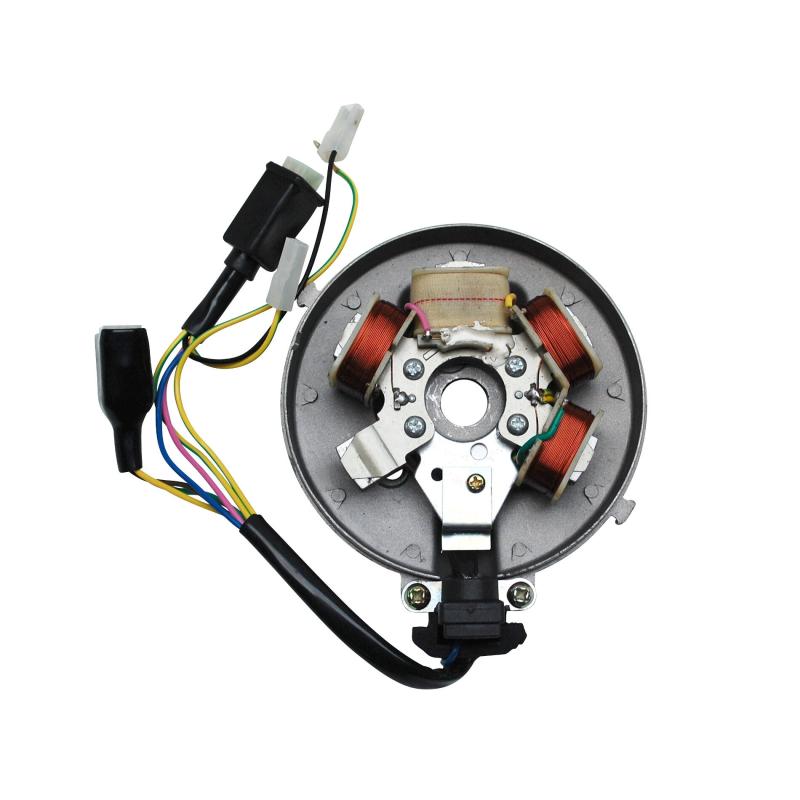 Stator d'allumage adaptable Peugeot 103 électronique 6V avec capteur