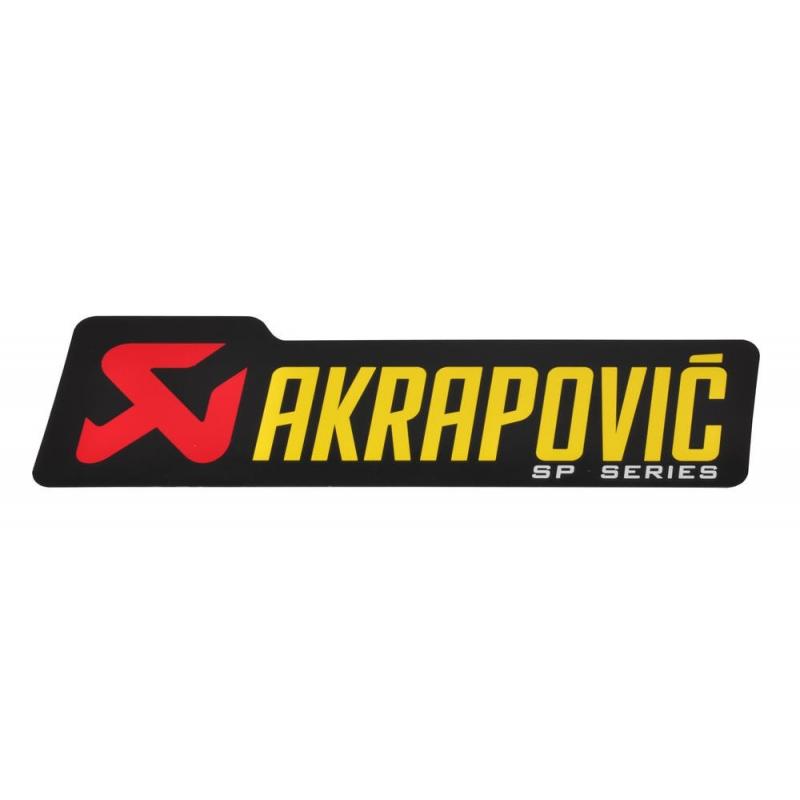 Sticker Akrapovic 90 x 26,5 mm