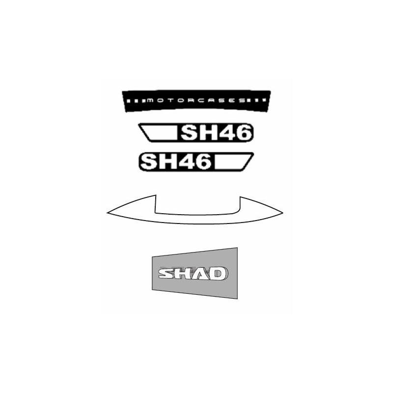 Stickers Shad pour top case SH46