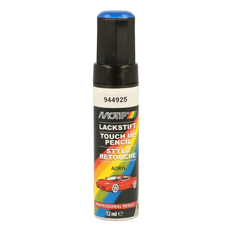 Stylo de retouche Motip 944925 bleu ultra brillant 12 ml