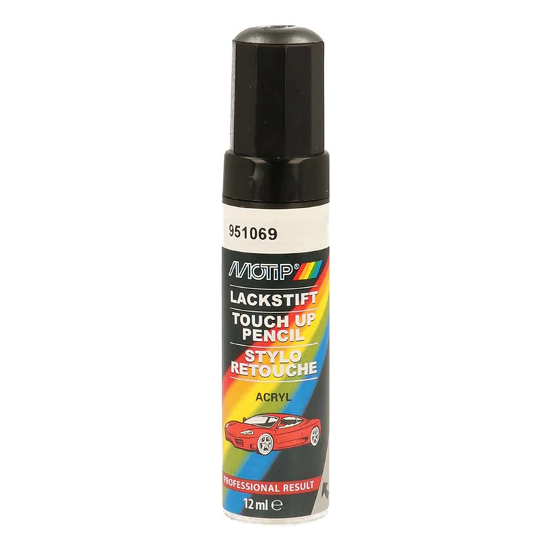 Stylo de retouche Motip 951069 gris métallisé 12 ml