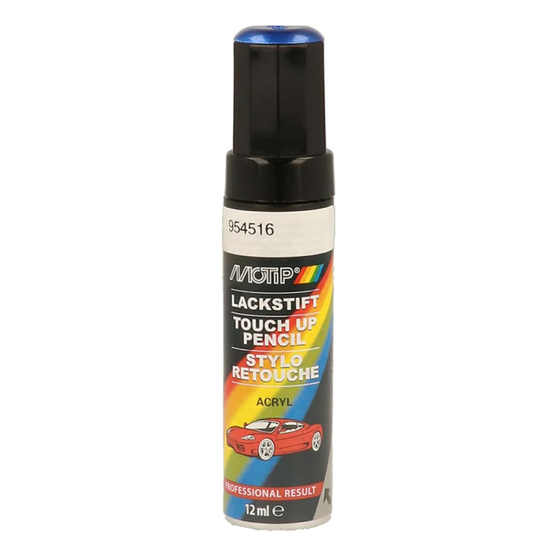 Stylo de retouche Motip 954516 bleu métallisé 12 ml