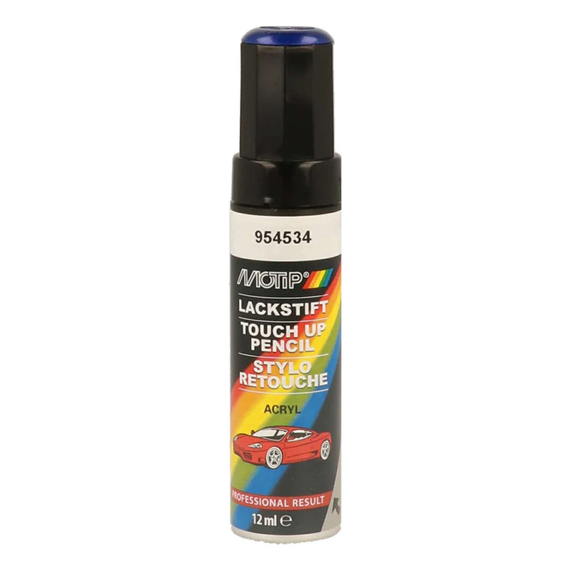 Stylo de retouche Motip 954534 bleu métallisé 12 ml