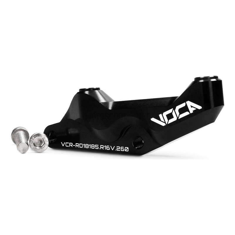 Support dâ etrier Voca Racing disque Ã 260 fourche Rieju/MRT/Beta/Fan