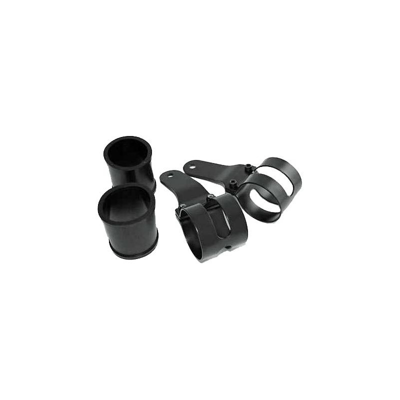 Support d’optique noir Brazoline pour tube de fourche Ø43-47mm