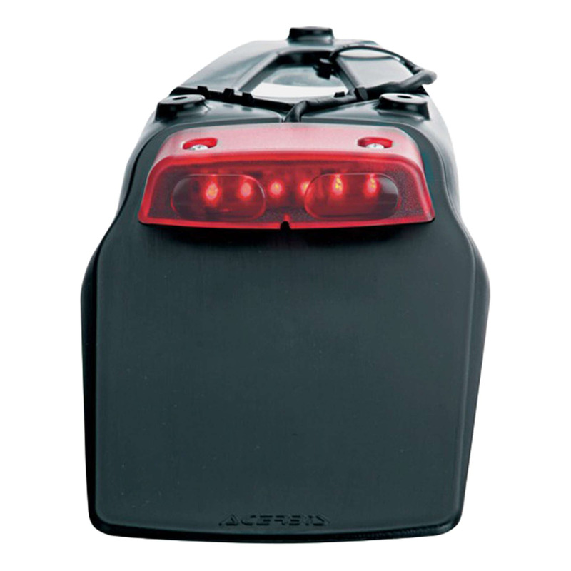 Support de Plaque ACERBIS avec Feu Arrière LED - Universel