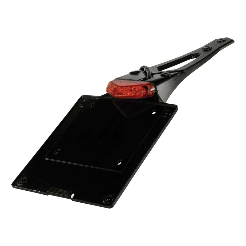 Support de Plaque ACERBIS P113 avec Feu Arrière - Universel