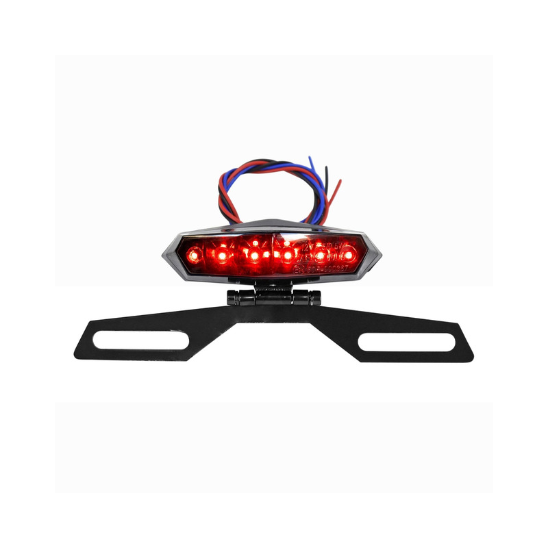Support de plaque avec feu arrière LED Avoc Lunar