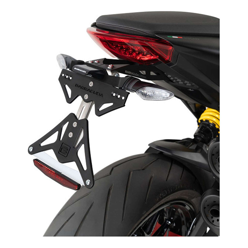 Support de plaque Barracuda Ducati Hypermotard 937 21-23 avec supports clignons d'origine