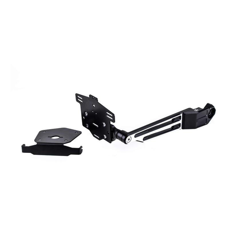 Support de plaque d'immatriculation déporté Gilles Tooling Kawasaki