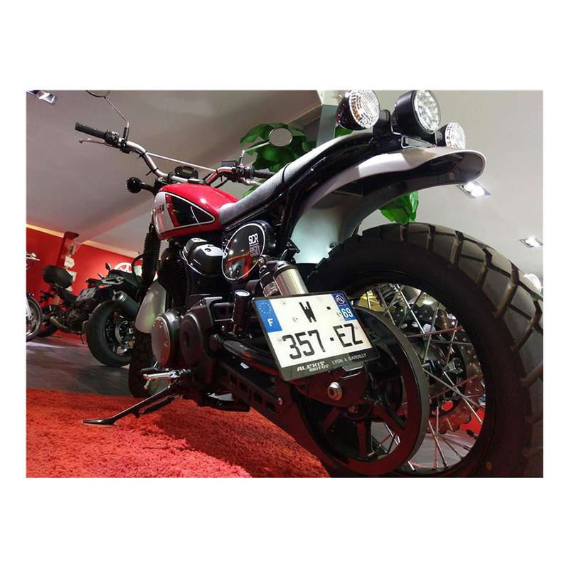 Support de plaque d'immatriculation latérale Access Design Yamaha SCR 950 17-20