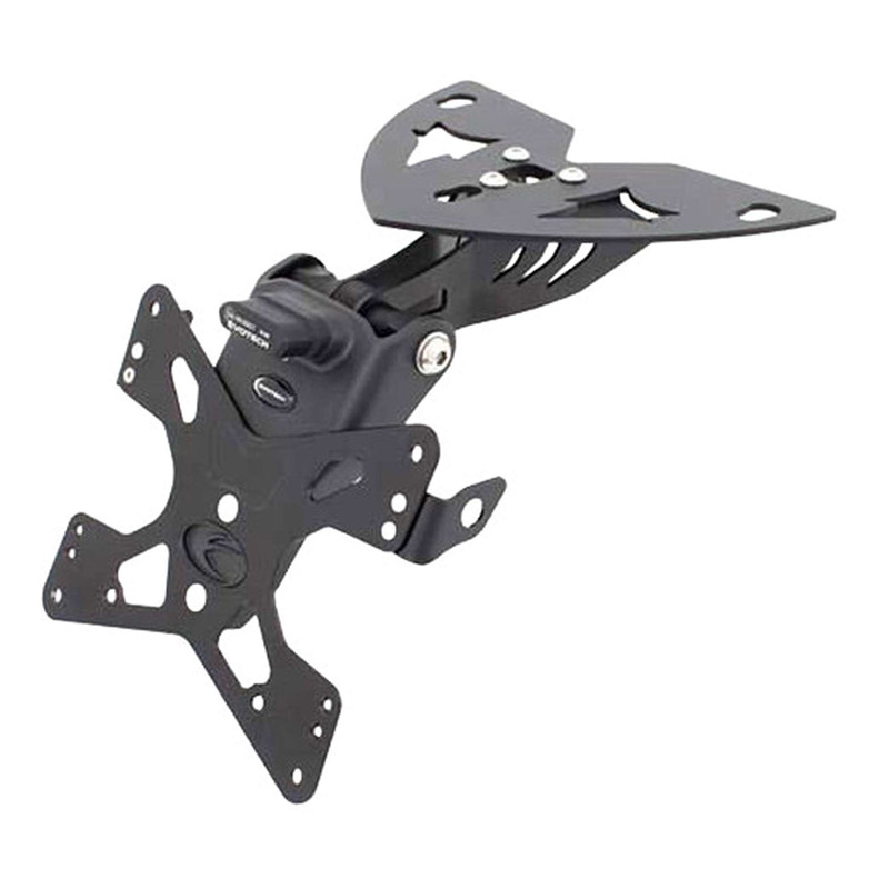 Support de plaque Evotech noir BMW S 1000 R 14-20