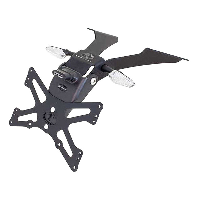 Support de plaque Evotech noir Honda CB 650 R 19-20