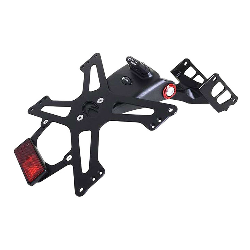 Support de plaque Evotech noir Honda CBR 1000 RR-R