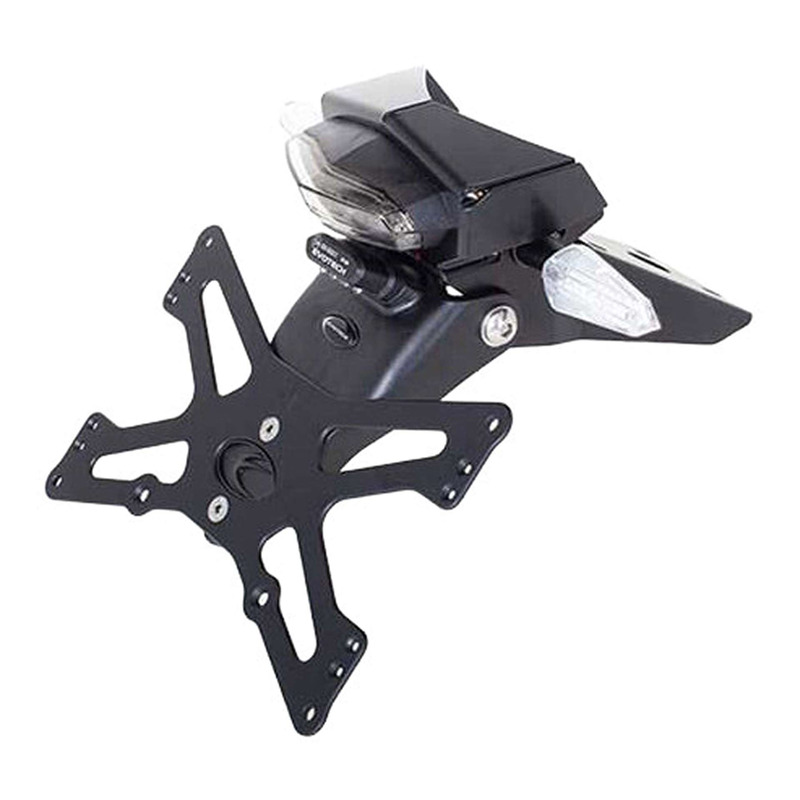 Support de plaque Evotech noir KTM 890 Duke 20-23
