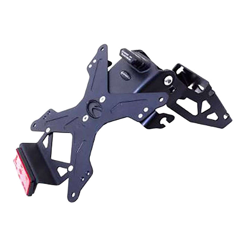 Support de plaque Evotech noir KTM Duke 390 24-25