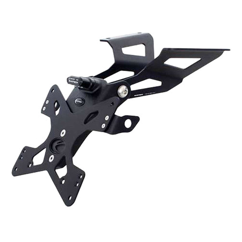 Support de plaque Evotech noir Suzuki GSX-R