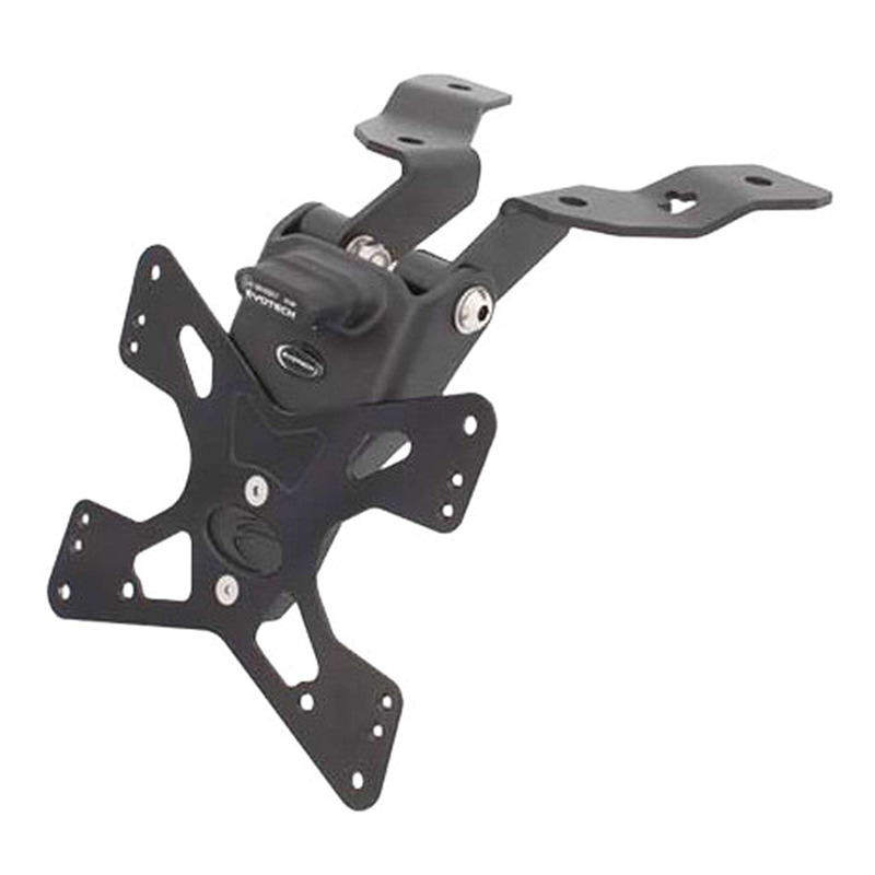 Support de plaque Evotech noir Suzuki GSX-R 750 11-16