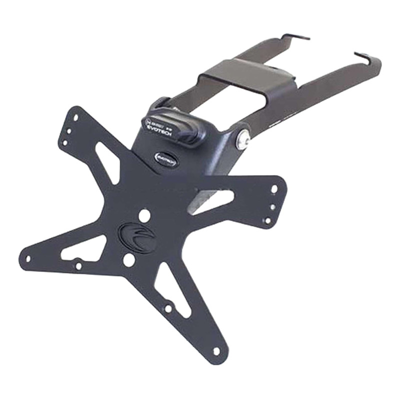 Support de plaque Evotech noir Triumph Speed Twin 1200 2025