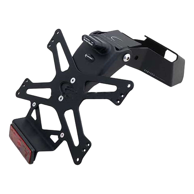 Support de plaque Evotech noir Triumph Tiger 660 Sport 22-25