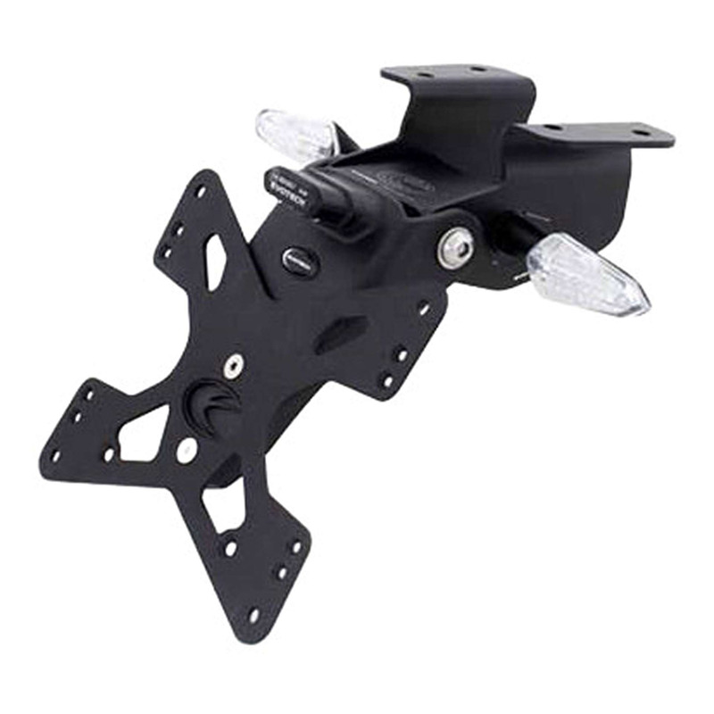 Support de plaque Evotech noir Yamaha T-Max