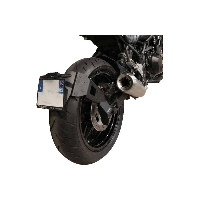 Support de plaque noir Access Design ras de roue Kawasaki Z 900 RS 18-21