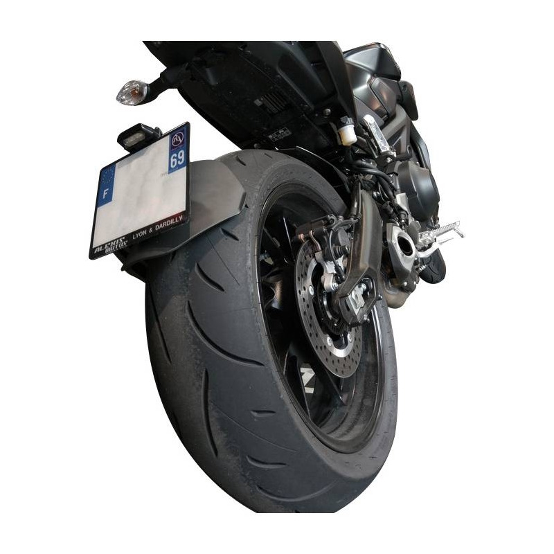 Support de plaque noir Access Design ras de roue Yamaha MT-09 17-20 -  Pièces Carénage sur La Bécanerie