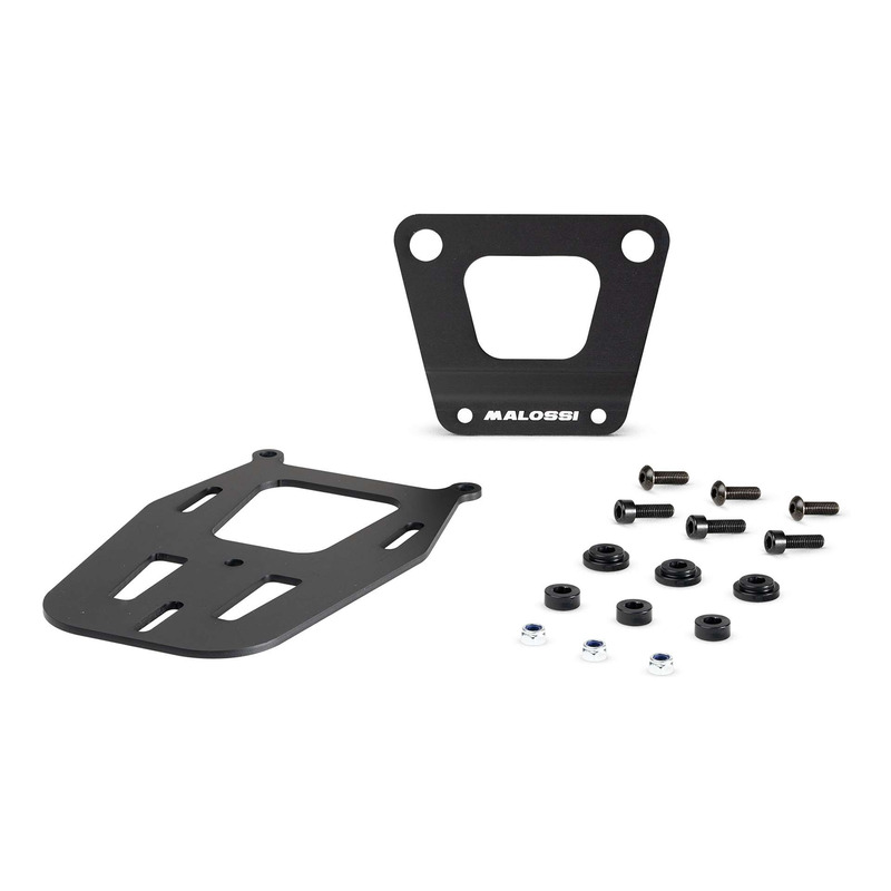 Support de plaque surélevé noir Malossi - Vespa GTS 310 2025-