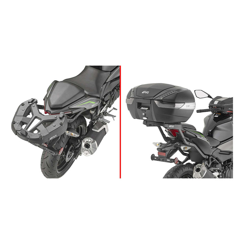 Support de top case Givi Monolock/Monokey Kawasaki Ninja 500 24-26