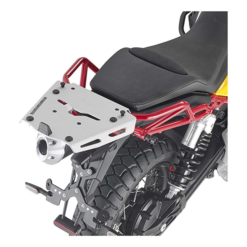 Support de top case Givi Monorack Moto Guzzi V85 TT 19-23
