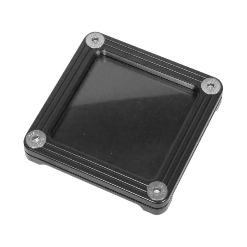 Support de vignette carré Racing Moto Technology noir